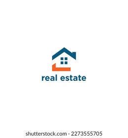 real estate logo icon vector