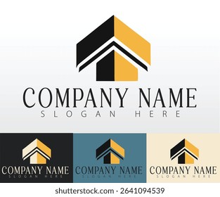 A real estate logo idea aimed at building trust and visibility for your brand.