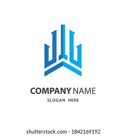 Real estate logo images illustration design