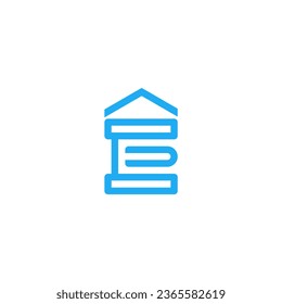 Real Estate logo letter E template Icon