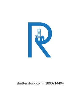 Real Estate Logo in Letter R.