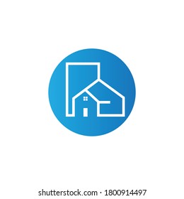 Real Estate Logo in Letter R.