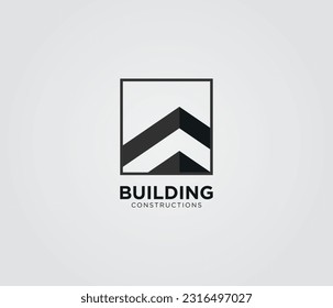 real estate logo, line, latters, clean, minimal vectors, latters