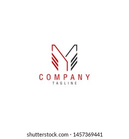 real estate logo line style
