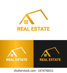 real estate logo modern concept