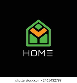 real estate logo, modern real estate logo, unique logo design