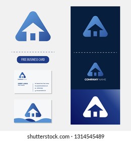 Real estate logo Premium Vector