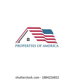 Real Estate Logo, property of america