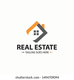 Real estate logo. Property logo. Vector illustration