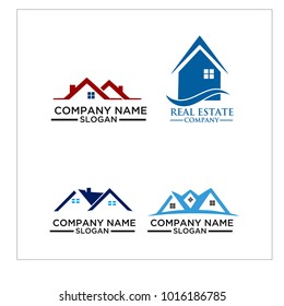 Real Estate Logo Set / Abstract Buildings Logo Set