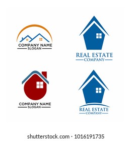 Real Estate Logo Set / Abstract Buildings Logo Set
