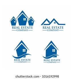 Real Estate Logo Set / Abstract Buildings Logo Set