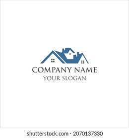 Real Estate Logo Set and Abstract Buildings Logo Set
