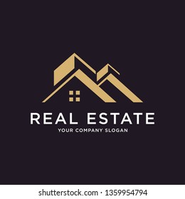 Real Estate Logo Set / Creative House Logo Collection / Abstract Buildings Logo Set - Vector