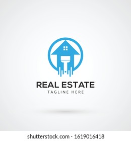 Real Estate Logo Set / Creative House Logo Collection / Abstract Buildings Logo Set