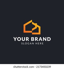 Logotipo inmobiliario Set Casa creativa parte 5