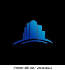 real estate logo simple clean and elegance
