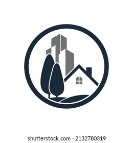 real estate logo simple and clean