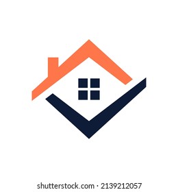 real estate logo simple clean and elegance