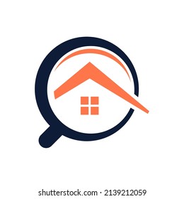 einfaches und elegantes Immobilienlogo