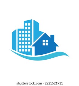 real estate logo , simple and clean