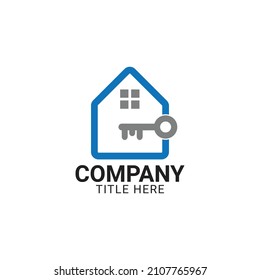 Real estate logo. simple and unique
