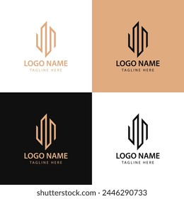 Real Estate Logo Stock Vector (Royalty Free)