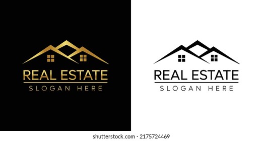 real estate logo style trendy stylist simple