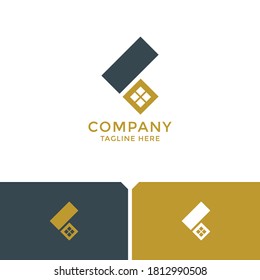 real estate logo. suitable for your company.