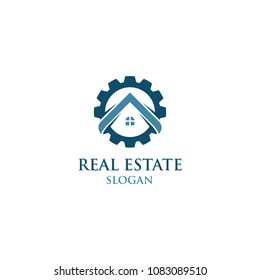 Real Estate Logo Template	
