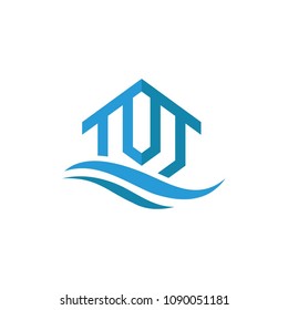 real estate logo template