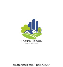 real estate logo template