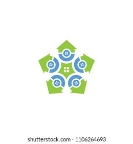 real estate logo template