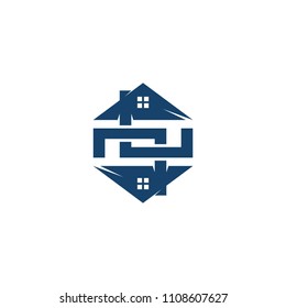 real estate logo template