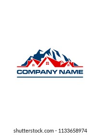 Real estate logo template