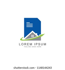 real estate logo template