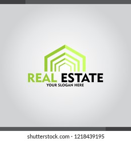 real estate logo template