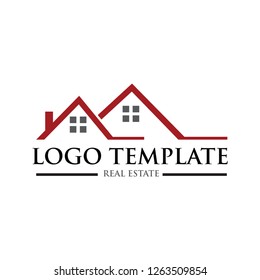 Real Estate Logo Design Property Construction Stock Vector (Royalty ...