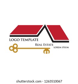 Real estate logo template