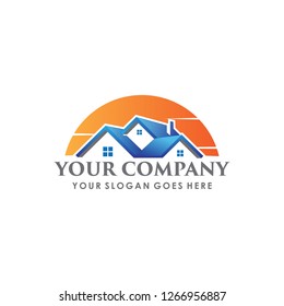 Real Estate logo template