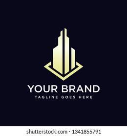 Real estate logo template