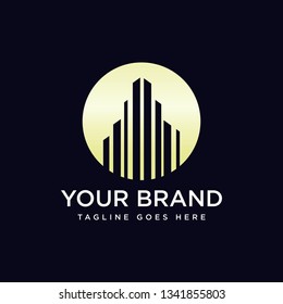 Real estate logo template