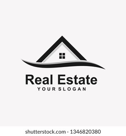 real estate logo template