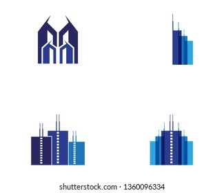Real estate logo template