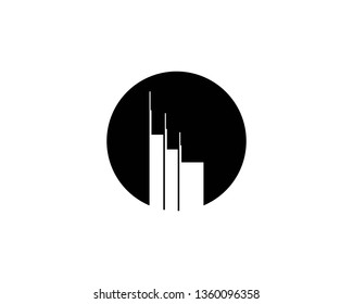 Real estate logo template