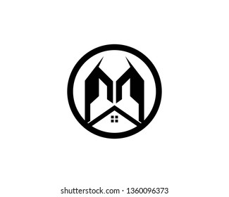 Real estate logo template