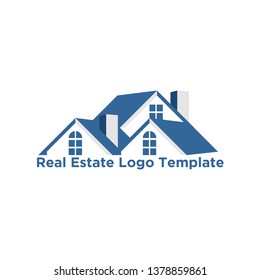 Real estate logo template.