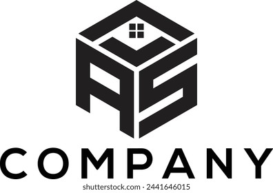 AS Real Estate Logo Template