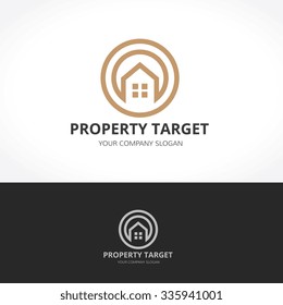 Real Estate Logo Template.