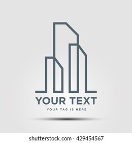 Real Estate Logo Template.